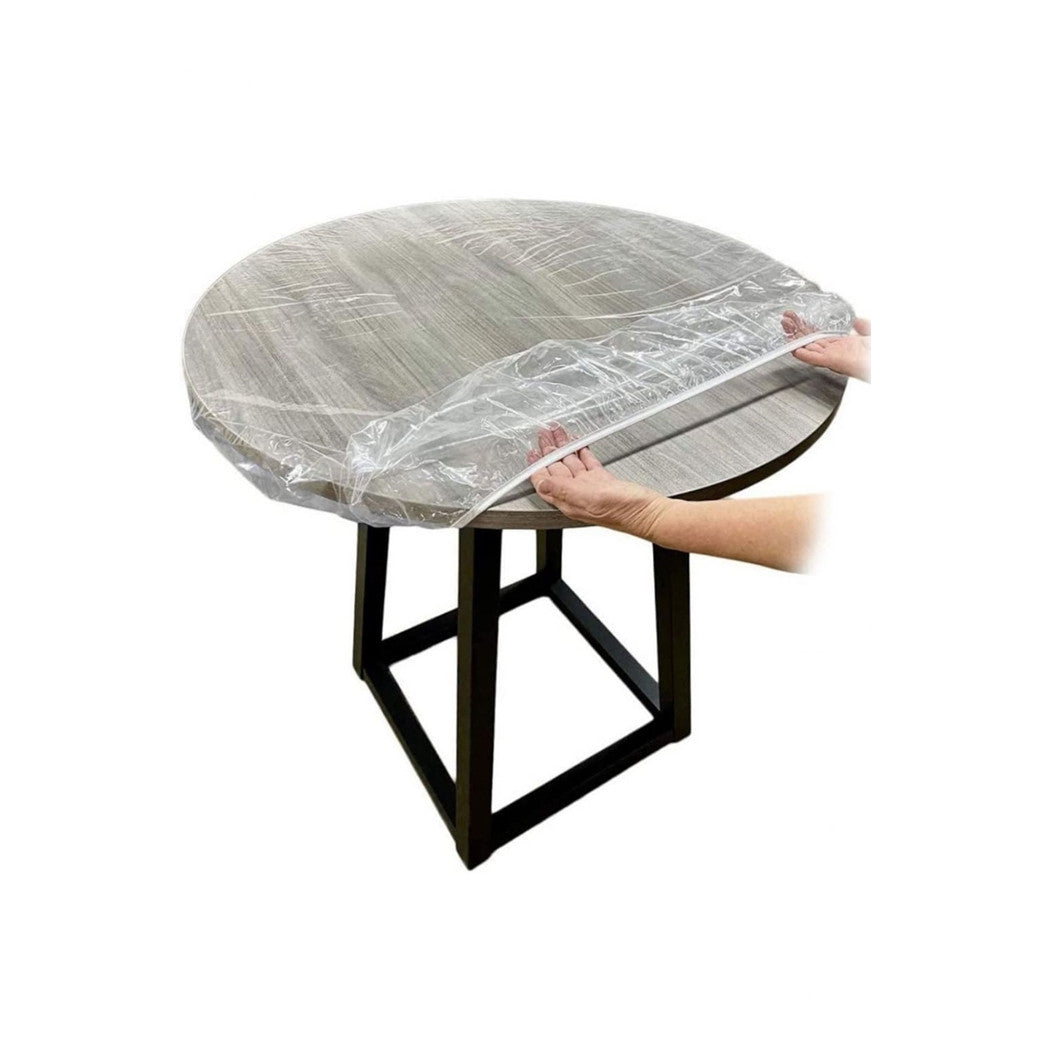 Trade Shop - Kit 10pz Protezione Per Tavola Tovaglia Usa E Getta Trasparente 1,40 X 2,00 Metri         