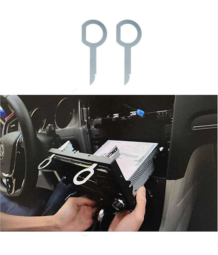 Kit 10pz Strumento Rimozione Smontaggio Pannelli Auto Autoradio Porta Cruscotto         
