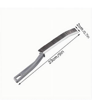 Kit 2 Spazzole Durevoli Per Pulizia Fughe Giunti Bagno Doccia Cucina Ergonomico         