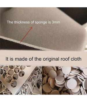 Kit 20pz Vite Per Riparazione Tetto Tettuccio Auto Fermo Perni Automatici Nylon         