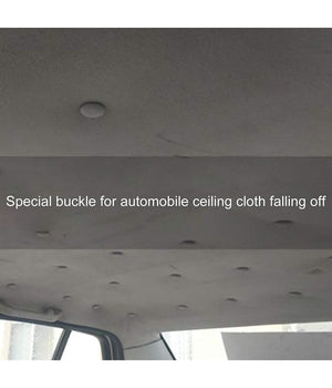 Kit 20pz Vite Per Riparazione Tetto Tettuccio Auto Fermo Perni Automatici Nylon         