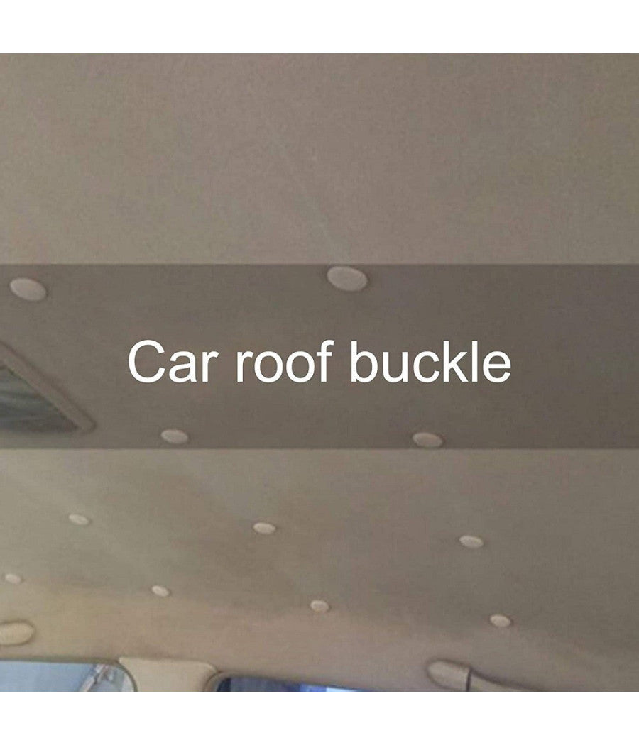 Kit 20pz Vite Per Riparazione Tetto Tettuccio Auto Fermo Perni Automatici Nylon         