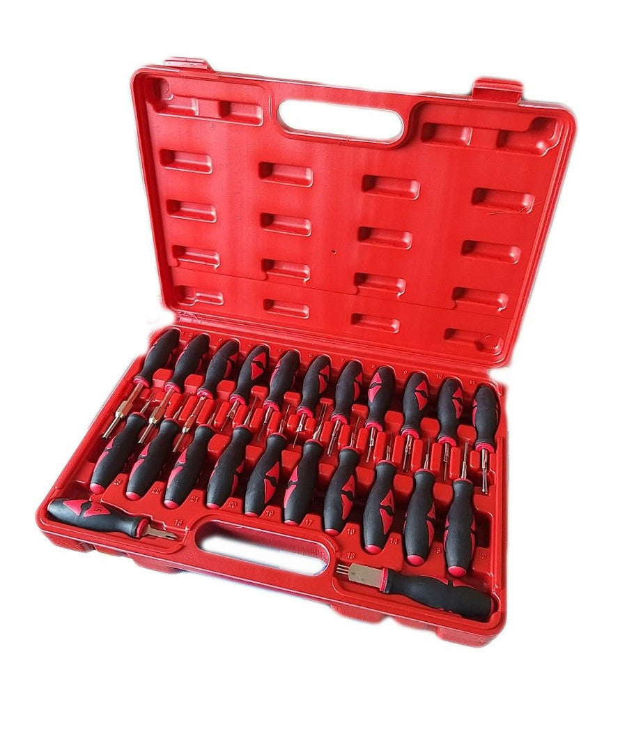 Kit 23 Pz Strumenti Di Rimozione Terminale Connettori Cablaggi Elettrici Auto         