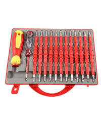 Kit 26 Pz Cacciaviti Giraviti Per Elettricista Modulari Con Cercafase A.3017         