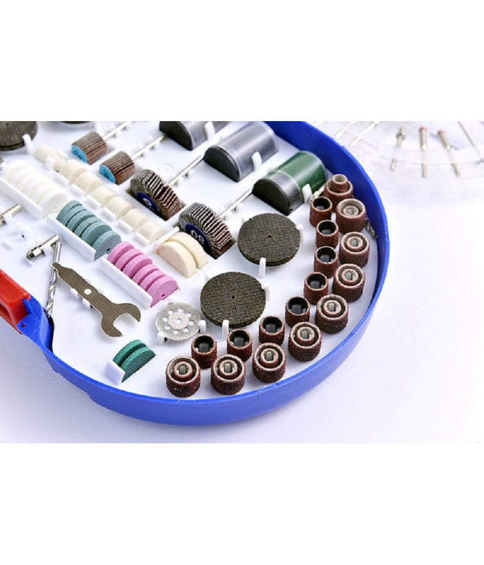 Kit 276 Accessori Mini Trapano Dremel Punte Per Lucidare Levigare In Valigetta         