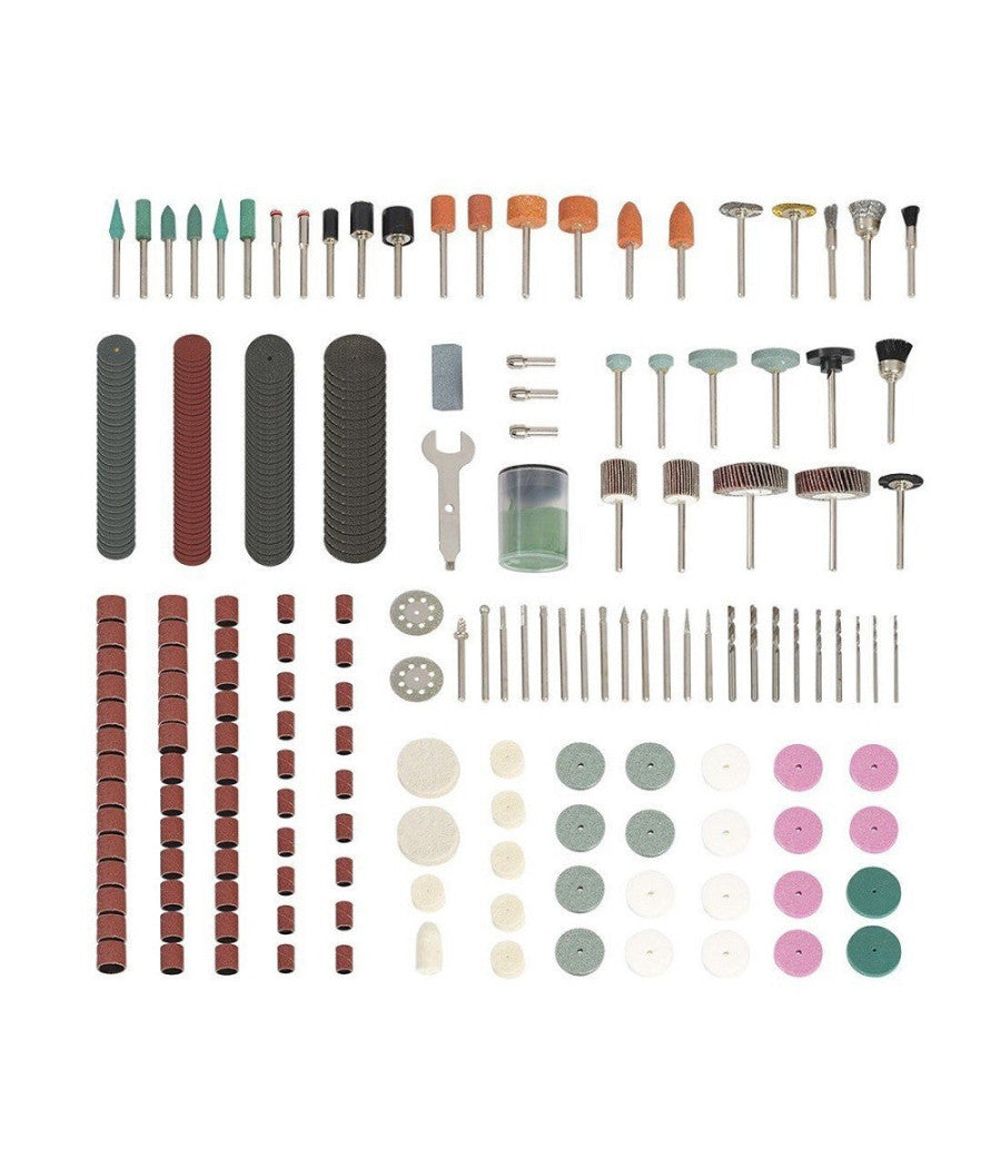 Kit 276 Accessori Mini Trapano Dremel Punte Per Lucidare Levigare In Valigetta         