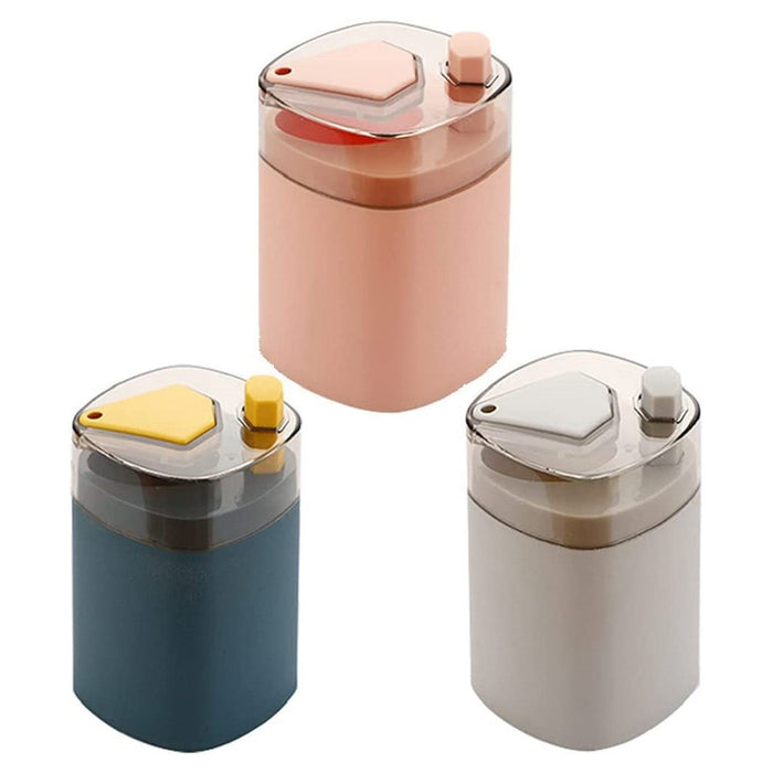 Trade Shop - Kit 3 Pezzi Porta Stuzzicadenti Automatico Dispenser Pop-up Pulizia Denti Cucina -