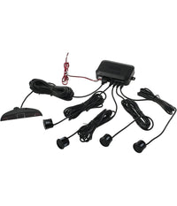 Kit 4 Sensore Di Parcheggio Con Display Led Auto Sensore Posteriore Allarme Nero         