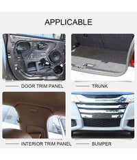 Kit 40pz Clip Per Parafango In Plastica Rivetti Paraurti Viti Di Fissaggio Auto         