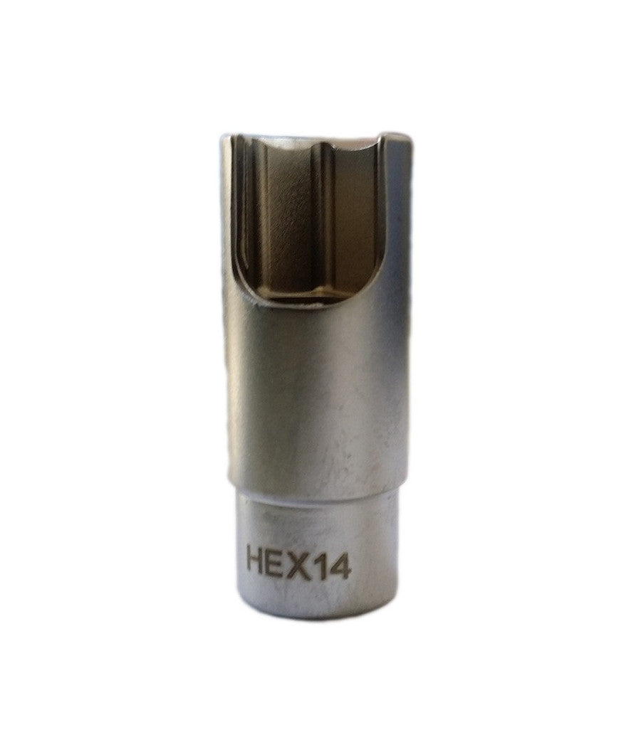 Kit 5 Chiavi A Bussola Per Collegamenti Elettrici Iniettori Scalanate Hex 12-22         