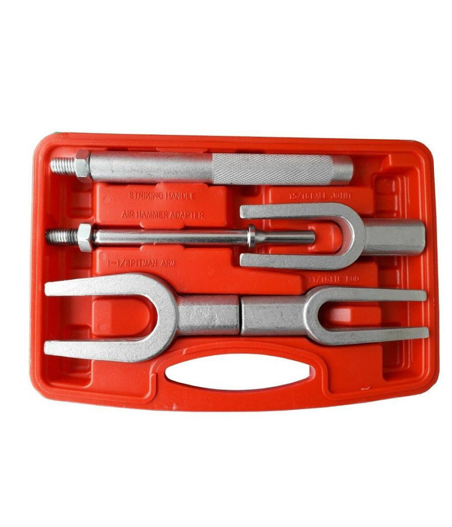 Kit 5 Pezzi Estrattore Separatori A Forca Forche Per Giunti Sferici E Bielle         