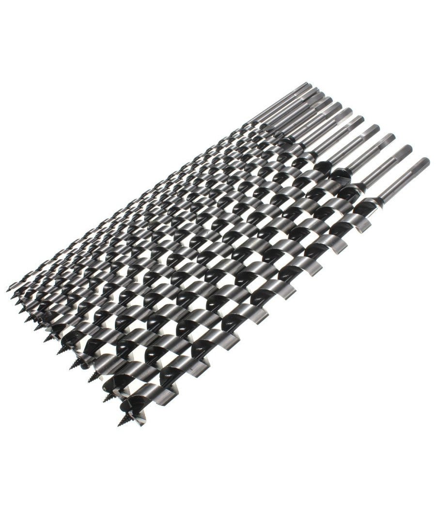 Kit 6 Punte Per Trapano Tassellatore Puntale Trivella Autofilettante Legno 460m         