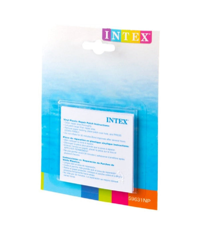 Kit 6 Pz Toppe Di Riparazione Patch Gonfiabili Piscina In Plastica Adesiva 59631         