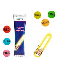 Kit 6 Stick Giganti Luminosi Triplo Starlight Party Fluo Feste Fluorescenti         
