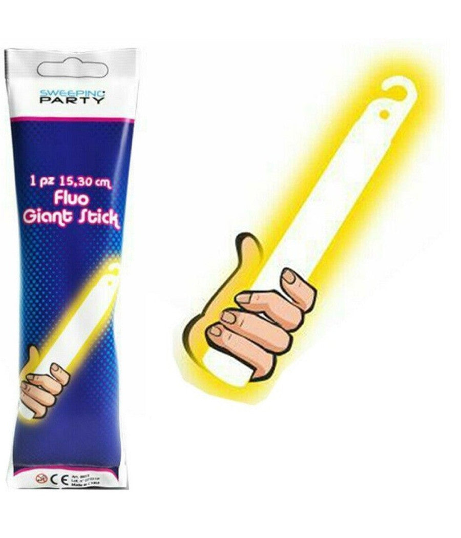 Kit 6 Stick Giganti Luminosi Triplo Starlight Party Fluo Feste Fluorescenti         