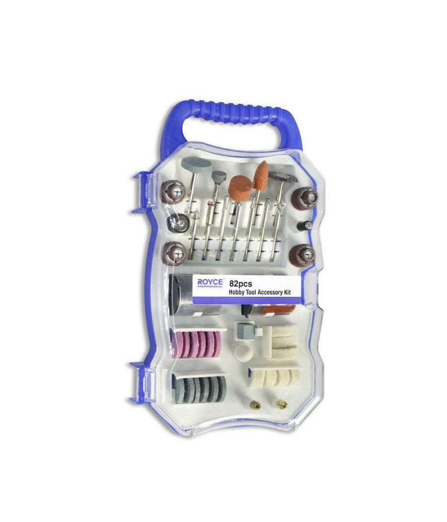 Kit 82 Accessori Mini Trapano Dremel Punte Inserti Per Lucidare Levigare         
