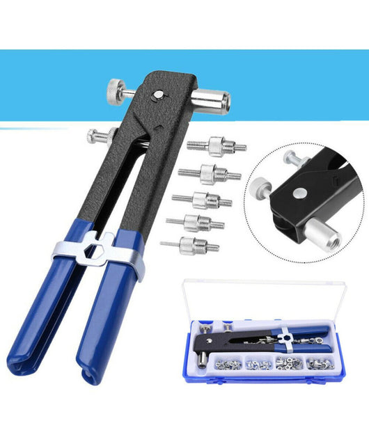 Kit 86 Pz Rivettatrice Per Inserti Rivetti Filettati Filetti M3 M4 M5 M6 M8         