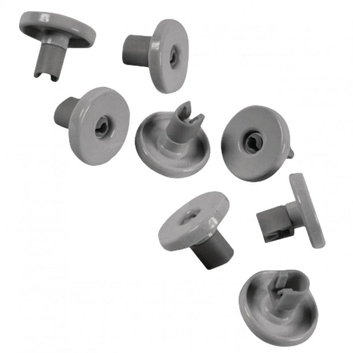 kit 8PZ RUOTE CESTELLO INFERIORE LAVASTOVIGLIE REX ELECTROLUX AEG ORIGINALI - Electrolux Rex Aeg Zoppas