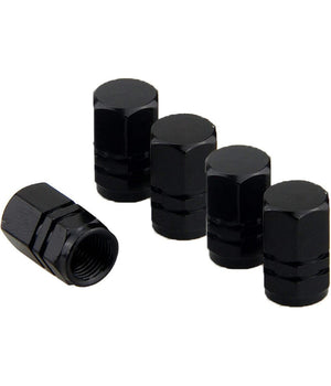 Kit 8pz Tappi Stelo Valvola In Alluminio Cappucci Pneumatici Auto Universali Moto         