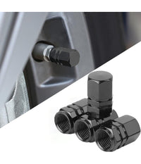 Kit 8pz Tappi Stelo Valvola In Alluminio Cappucci Pneumatici Auto Universali Moto         