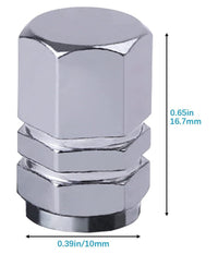 Kit 8pz Tappi Stelo Valvola In Alluminio Cappucci Pneumatici Auto Universali Moto         