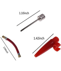 Kit Aghi Ago Per Pompa Gonfiaggio Compressore Adattatore Ago Per Valvola Palloni         