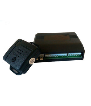 Kit Allarme Antifurto Auto Universale Furgone Camper Roulotte 2 Telecomandi         