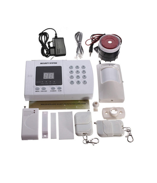 Kit Allarme Antifurto Casa Ufficio Centralina Wireless Digitale Display Telefono         