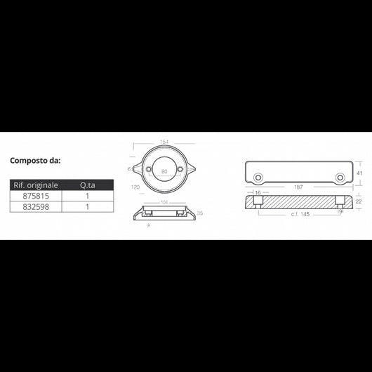KIT ALLUMINIO VOLVO 280