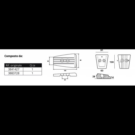 KIT ALLUMINIO VOLVO SX-A/DPS