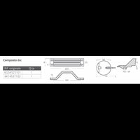 KIT ALLUMINIO YAMAHA 150-200 HP