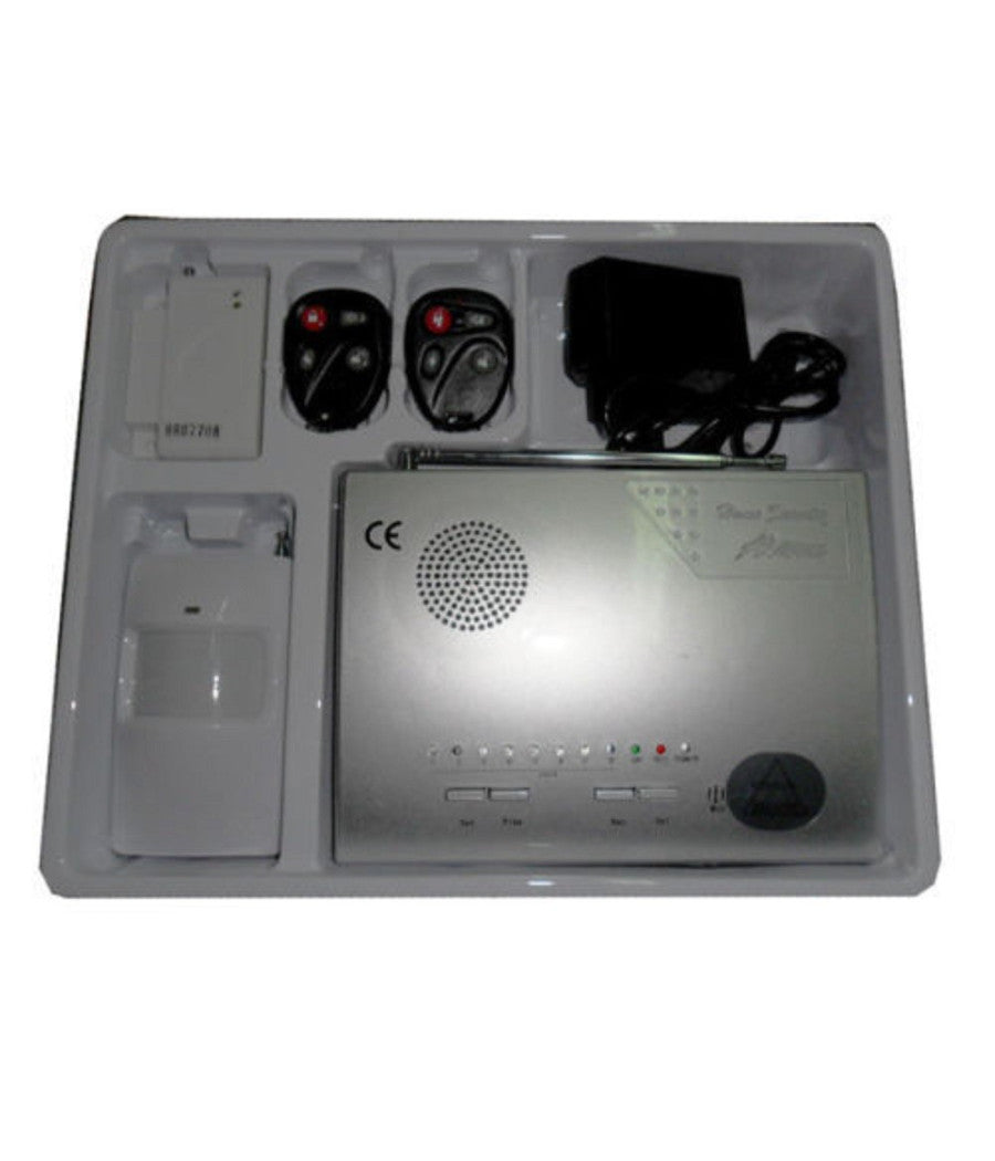 Kit Antifurto Allarme Casa Sonoro Wi-fi Wireless Sensori Senza Fili Telecomando         