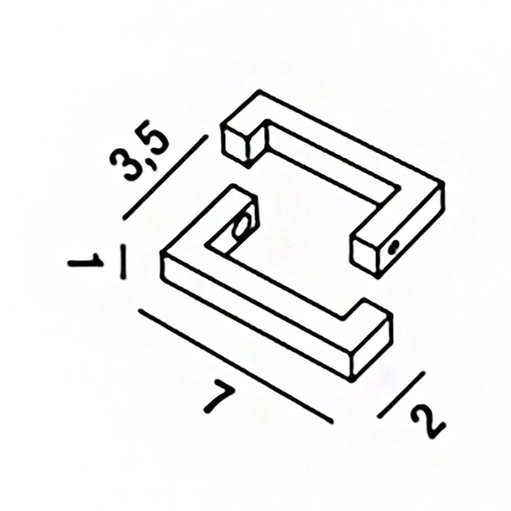Kit applique per SWAY MOOD bianco - Supporti in metallo