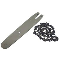 Kit Barra + Catena 4" Ricambio Da 4 Pollici Per Mini Motosega A Batteria         