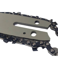 Kit Barra + Catena 6" Ricambio Da 6 Pollici Per Mini Motosega A Batteria         