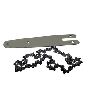 Kit Barra + Catena 6" Ricambio Da 6 Pollici Per Mini Motosega A Batteria         