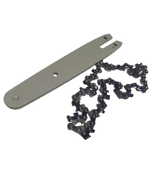 Kit Barra + Catena 8" Ricambio Da 8 Pollici Per Mini Motosega A Batteria         