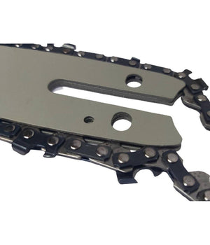 Kit Barra + Catena 8" Ricambio Da 8 Pollici Per Mini Motosega A Batteria         