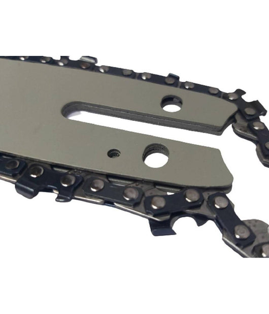 Kit Barra + Catena 8" Ricambio Da 8 Pollici Per Mini Motosega A Batteria         