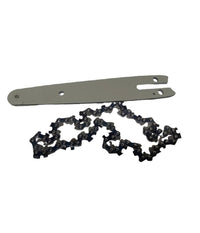 Kit Barra + Catena 8" Ricambio Da 8 Pollici Per Mini Motosega A Batteria         