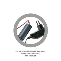 MICRONIZZATORE BATTERIA LITIO ELETTRICO SERBATOIO 10Lt DISERBO JOLLY M10V VOLPI