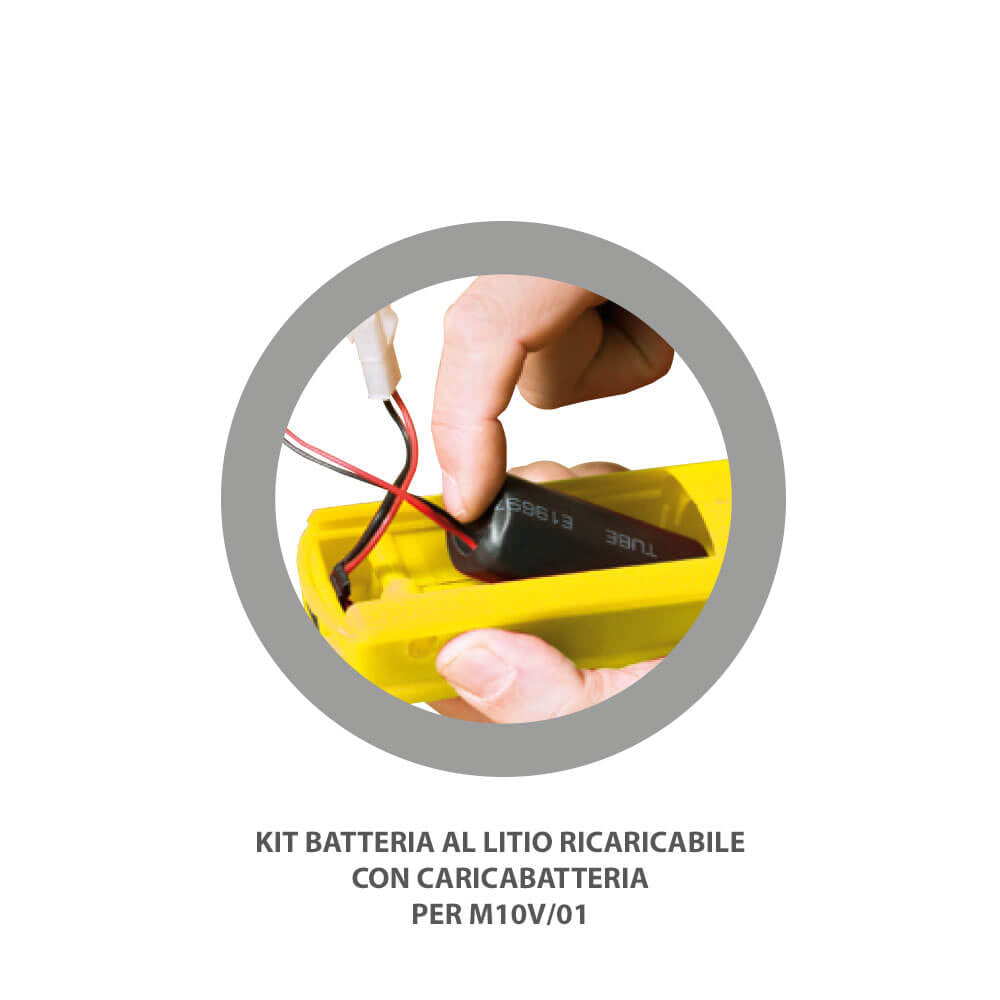 MICRONIZZATORE BATTERIA LITIO ELETTRICO SERBATOIO 10Lt DISERBO JOLLY M10V VOLPI