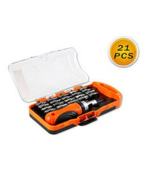Kit Cacciavite A Cricchetto Multiuso 21pz Inserti Intercambiabili Giravite 94273         