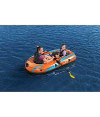 Trade Shop - Kit Canotto Gonfiabile 196x106cm Kondor Elite 2000 Con Remi Pompa A Pedale 61141 -