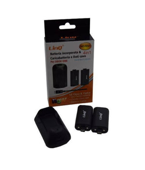 Kit Caricabatteria Batterie Ricaricabili 4in1 Cavo Usb Per Controller Xbox One Bat-p4501         
