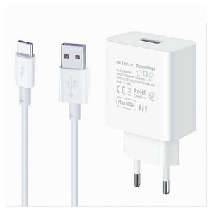 Kit Caricabatteria Usb Caricatore Cavo Type-c 40w Supercharge Smartphone Ca-s045         
