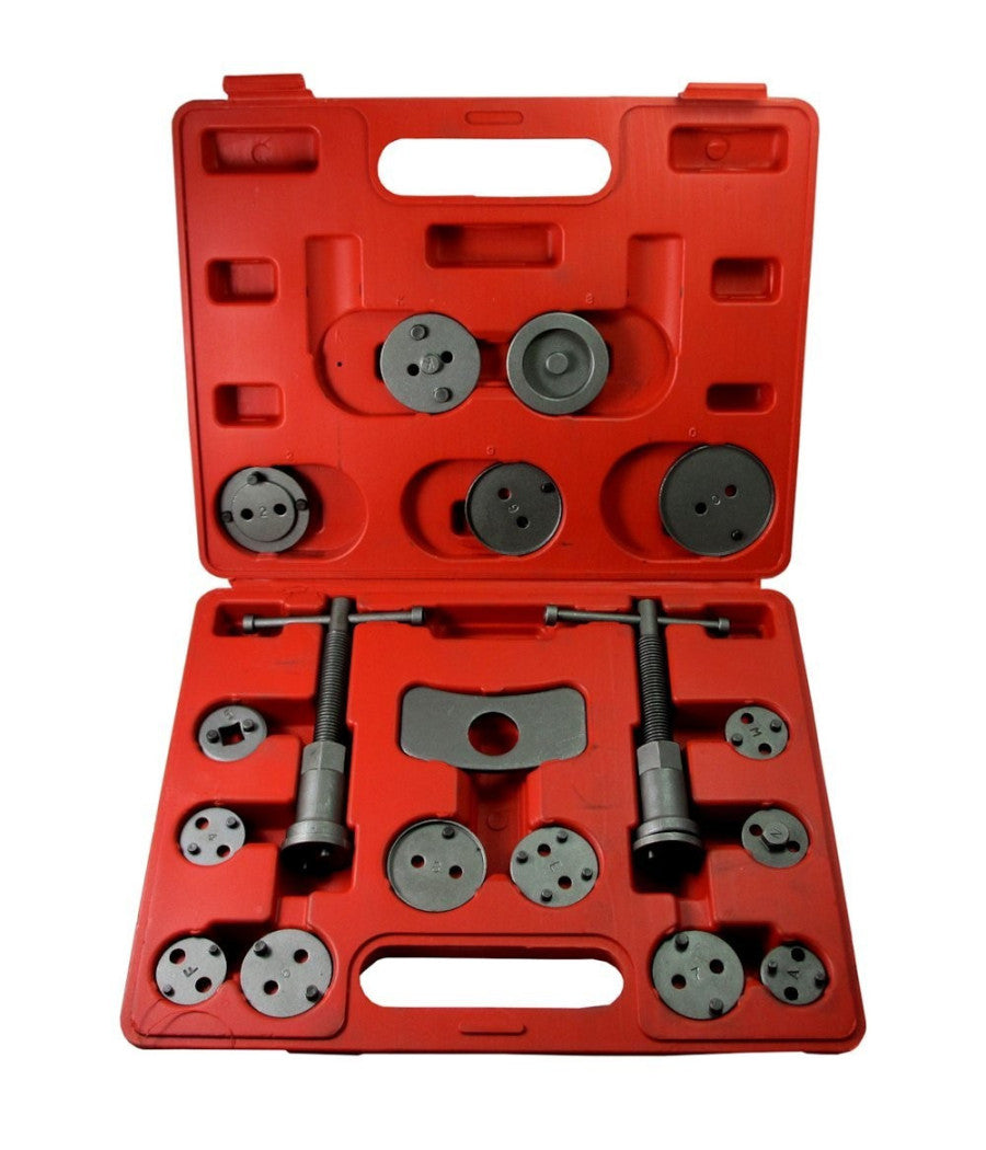 Kit Chiave Pistoncini Arretratore Freni A Disco Manuale Auto Accessori 18pz         