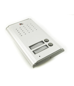 Kit Citofono Bifamiliare Cornetta Pulsante Apri Cancello 2 Citofoni Rl3208aa         