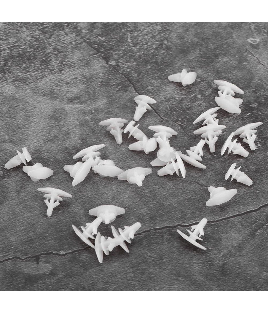 Kit Clip Per Paraurti Auto 240 Pz 12 Dimensioni Assortiti Fissaggio Per Rivetti         