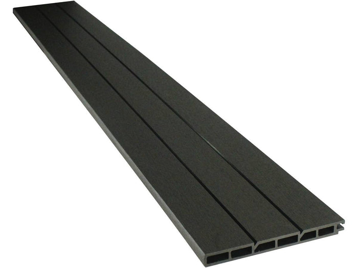 Kit per recinzione in composito da 1,6 m - Kit di fissaggio gratuito - Grigio scuro